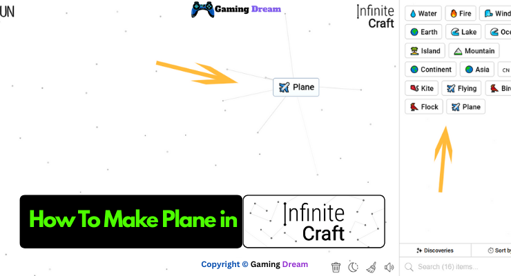 How to Make Plane in Infinite Craft: Step-by-Step