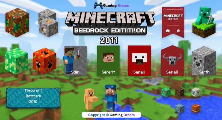 Minecraft Bedrock Edition (2011) Game Icons Banners