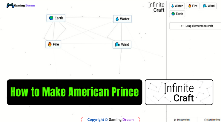 How to Make American Prince in Infinite Craft