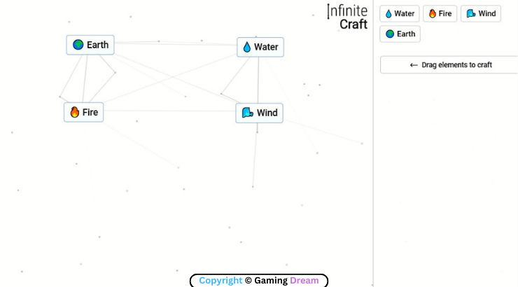 Nature Elements in Infinite Craft