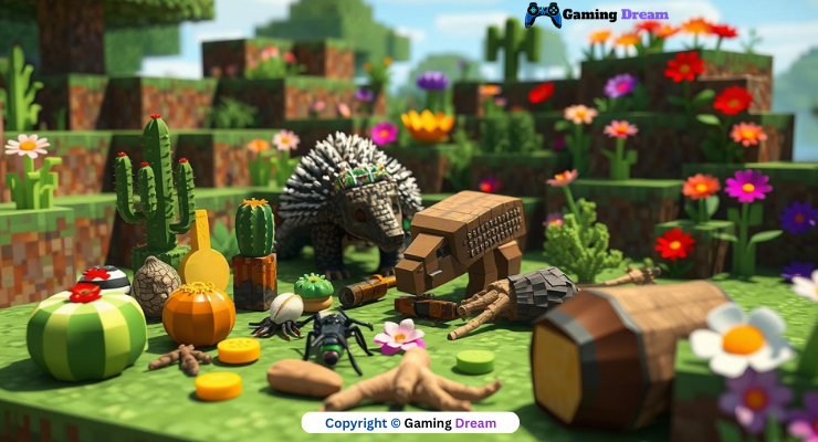 food consumed by armadillos minecraft