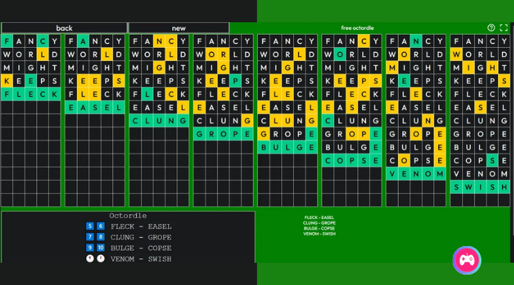 Play Octordle Online: A Fun & Challenging Word Game